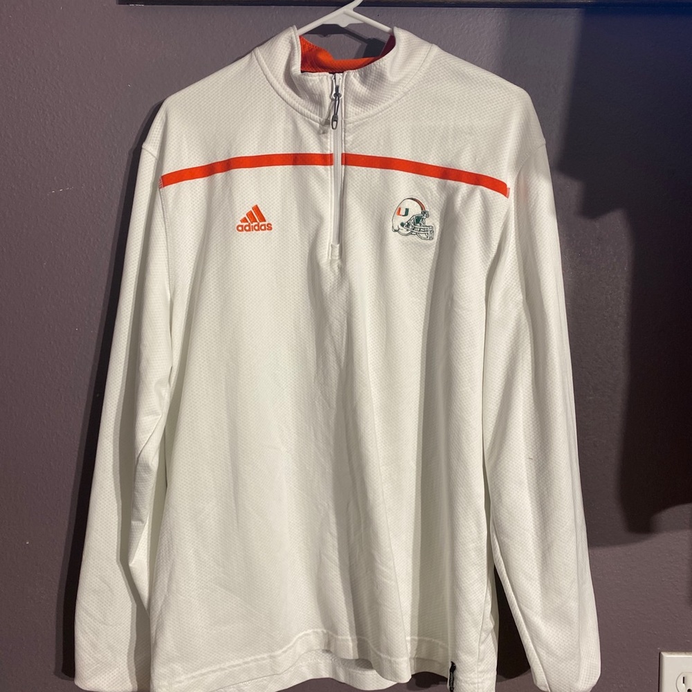 Miami U Football 1/4 Zip Up
